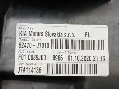 Peça sobressalente para automóvel em segunda mão elevador de vidros dianteira esquerda por kia ceed (cd) 1.6 crdi 136 referências oem iam 82470j7010 82450j7010 