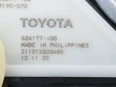 Second-hand car spare part rear left window regulator for toyota corolla (e21)  oem iam references 6984002741 g24177100 