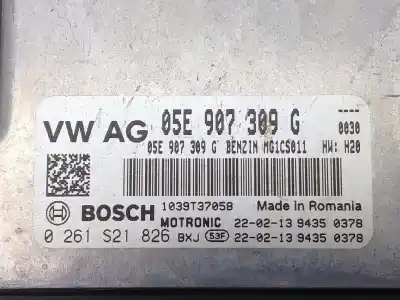 Second-hand car spare part ecu engine control for cupra leon (kl1) 1.5 tsi oem iam references 05e907309g 0261s21826 