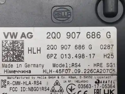 Pezzo di ricambio per auto di seconda mano modulo elettronico per cupra leon (kl1) 1.5 tsi riferimenti oem iam 2q0907686g 6pz01349817 