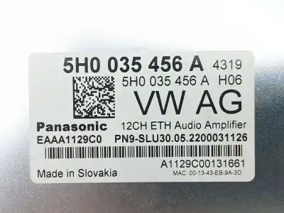 Second-hand car spare part electronic module for cupra leon (kl1) 1.5 tsi oem iam references 5h0035456a  
