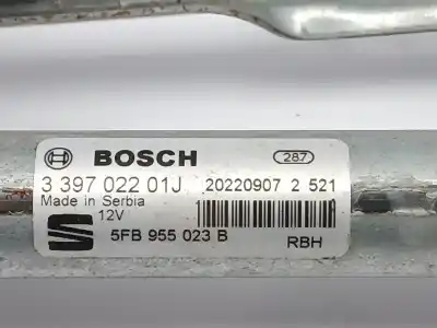 Second-hand car spare part front windshield wiper motor for cupra leon (kl1) 1.5 tsi oem iam references 5fb955023b 339702201j 