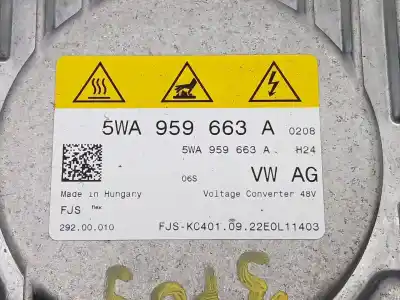 Автозапчастина б/у електронний модуль для cupra leon (kl1) 1.5 tsi посилання на oem iam 5wa959663a  