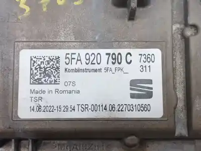 Second-hand car spare part dashboard for cupra leon (kl1) 1.5 tsi oem iam references 5fa920790c  