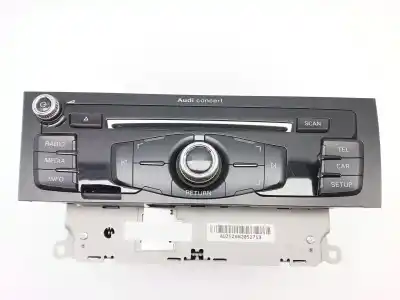 Pièce détachée automobile d'occasion SYSTÈME AUDIO / RADIOCD pour AUDI A4 BERLINA (B8)  Références OEM IAM 8R1035186N  