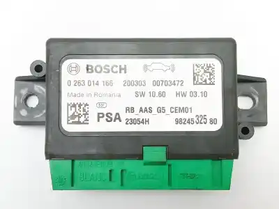 Gebrauchtes Autoersatzteil ELEKTRONISCHES MODUL zum CITROEN C5 AIRCROSS (A_)  OEM-IAM-Referenzen 9824532580 0263014166 
