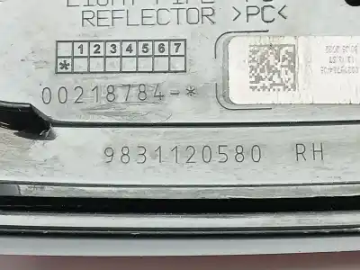 Автозапчасти б/у внутренний правый задний фонарь за citroen c4 iii (ba_, bb_, bc_) bluehdi 110 (bbyhsa) ссылки oem iam 9831120580  