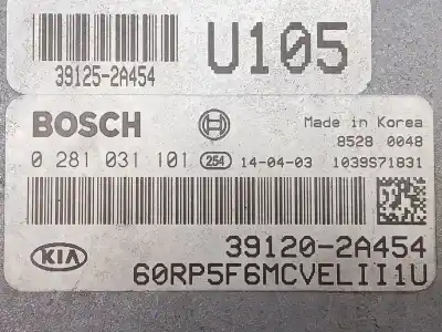 Second-hand car spare part ecu engine control for kia carens ( ) 1.7 crdi cat oem iam references 391252a454 0281031101 391202a454