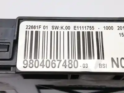 İkinci el araba yedek parçası röle/sigorta kutusu için citroen c4 picasso ii van (dd_) e-hdi (dd9hc8 dd9hct) oem iam referansları 9804067480   İkinci el araba yedek parçası röle/sigorta kutusu için citroen c4 picasso ii van (dd_) e-hdi (dd9hc8 dd9hct) oem iam referansları 9804067480