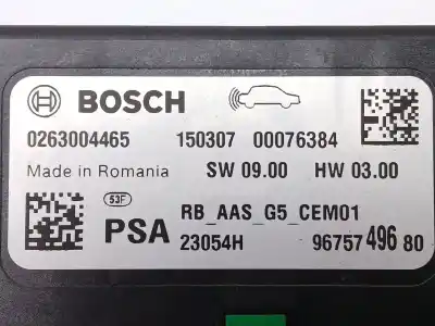 Автозапчастина б/у електронний модуль для citroen c4 picasso ii van (dd_) e-hdi (dd9hc8 dd9hct) посилання на oem iam 9675749680 0263004465  Автозапчастина б/у електронний модуль для citroen c4 picasso ii van (dd_) e-hdi (dd9hc8 dd9hct) посилання на oem iam 9675749680 0263004465