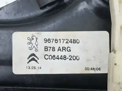 Pièce détachée automobile d'occasion léve glace arrière gauche pour citroen c4 picasso ii van (dd_) e-hdi (dd9hc8 dd9hct) références oem iam 9676172480 9675288380  Pièce détachée automobile d'occasion léve glace arrière gauche pour citroen c4 picasso ii van (dd_) e-hdi (dd9hc8 dd9hct) références oem iam 9676172480 9675288380