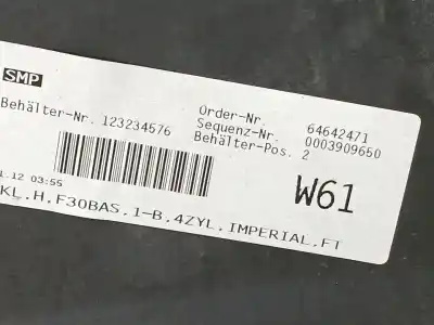 Peça sobressalente para automóvel em segunda mão para choques traseiro por bmw 3 (e90) 318 d referências oem iam 51127312724 123234576 64642471