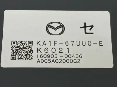 Second-hand car spare part electronic module for mazda cx-5 (ke, gh) 2.2 d (ke2fw) oem iam references ka1f67uu0e  