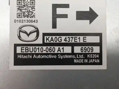 Автозапчастина б/у електронний модуль для mazda cx-5 (ke, gh) 2.2 d (ke2fw) посилання на oem iam ka0g437e1e ebu010060a1 