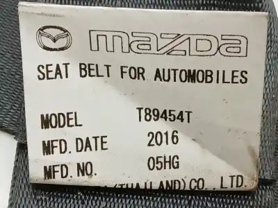 Автозапчасти б/у задний правый ремень безопасности за mazda cx-5 (ke, gh) 2.2 d (ke2fw) ссылки oem iam bge030007 t89454t 