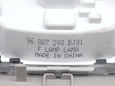 Автозапчастина б/у внутрішне світло для citroen c4 cactus 1.2 thp 110 посилання на oem iam 96887290bj 9825205380 