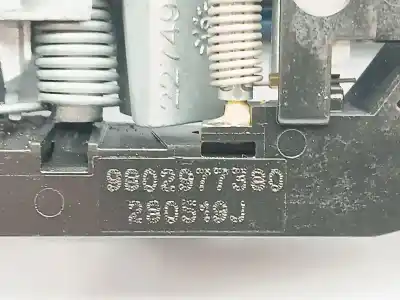 Автозапчастина б/у завнішня ручка задня ліва для citroen c4 cactus 1.2 thp 110 посилання на oem iam 9802977380  