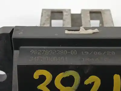 Автозапчастина б/у стійкість на нагревання для citroen c4 cactus 1.2 thp 110 посилання на oem iam 9827892380  