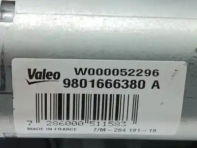 Second-hand car spare part rear windshield wiper motor for citroen c4 cactus 1.2 thp 110 oem iam references 9801666380 w000052296 