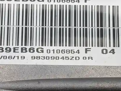 Second-hand car spare part handbrake lever for citroen c4 cactus 1.2 thp 110 oem iam references 98309045zd  