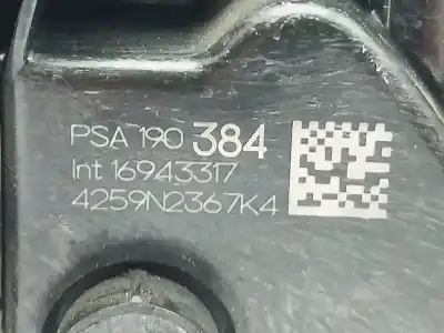 Second-hand car spare part front right door lock for citroen c4 cactus 1.2 thp 110 oem iam references 190384  