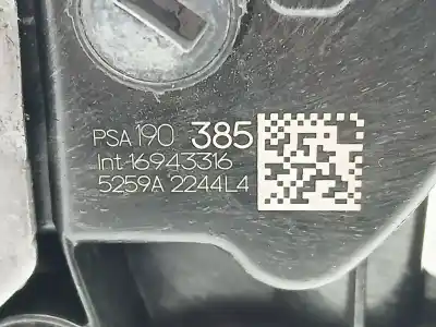Second-hand car spare part left front door lock for citroen c4 cactus 1.2 thp 110 oem iam references 190385  