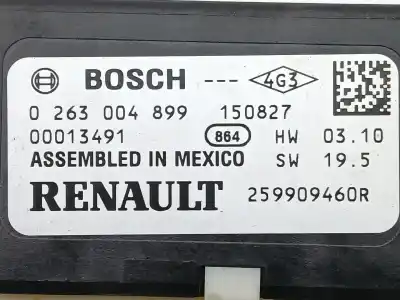 Second-hand car spare part electronic module for renault kadjar (ha_, hl_) 1.2 tce 130 oem iam references 259909460r 0263004899 