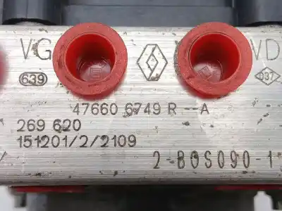 Peça sobressalente para automóvel em segunda mão abs por renault kadjar (ha_, hl_) 1.2 tce 130 referências oem iam 476606749r 0265956320 