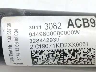 Second-hand car spare part front right transmission for opel astra k (b16) 1.6 cdti (68) oem iam references 39113082  