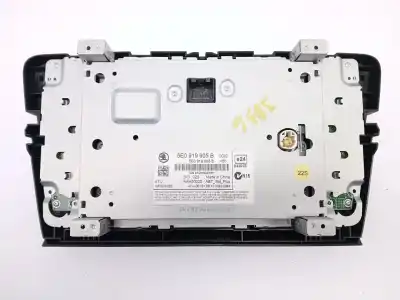 Second-hand car spare part audio system / radio cd for skoda octavia iii combi (5e5, 5e6) 1.8 tsi oem iam references 5e0919605b  