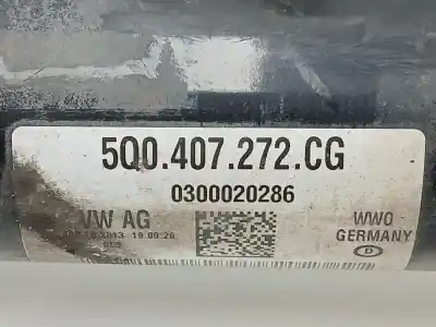 Автозапчасти б/у передняя правая трансмиссия за skoda octavia iii combi (5e5, 5e6) 1.8 tsi ссылки oem iam 5q0407272cg  