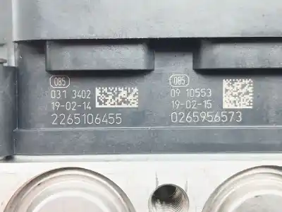 Автозапчастина б/у абс для opel astra k (b16) 1.6 cdti (68) посилання на oem iam 39120571 2265106455 