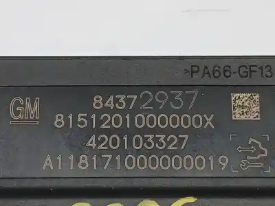 Автозапчастина б/у електронний модуль для opel astra k (b16) 1.6 cdti (68) посилання на oem iam 84372937 420103327 