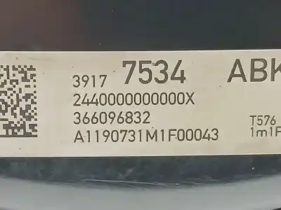 Автозапчасти б/у тормозной серво за opel astra k (b16) 1.6 cdti (68) ссылки oem iam 39177534 366096832 