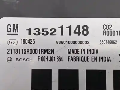 Автозапчасти б/у электронный модуль за opel mokka / mokka x (j13) 1.4 (_76) ссылки oem iam 13521148 f00hj01864 