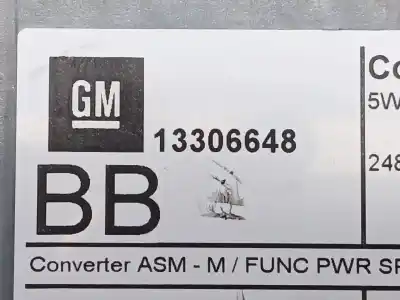 Автозапчастина б/у електронний модуль для opel mokka / mokka x (j13) 1.4 (_76) посилання на oem iam 13306648  