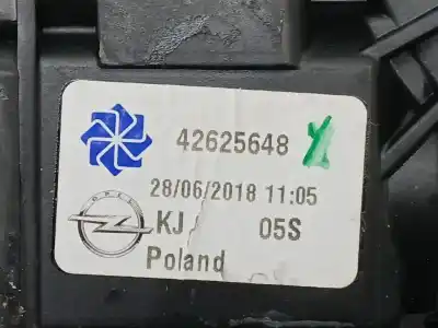 Автозапчасти б/у регулятор стекла переднего правого за opel mokka / mokka x (j13) 1.4 (_76) ссылки oem iam 42625648  