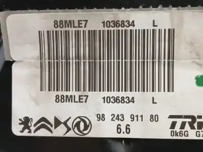 Автозапчастина б/у гальмівний серво для opel corsa f elegance посилання на oem iam 9824391180 88mle7 