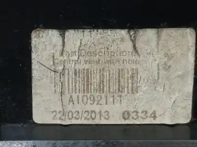 Pezzo di ricambio per auto di seconda mano griglia di aerazione per citroen c3 collection riferimenti oem iam a1092111  