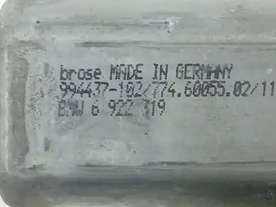 Second-hand car spare part rear left window regulator for bmw 5 (e60) 530 d oem iam references 7184743s 7184745e 