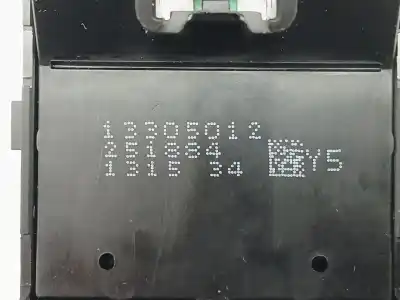 Автозапчастина б/у передні вікний вмикач для opel zafira tourer c (p12) 2.0 cdti (75) посилання на oem iam 13305012  