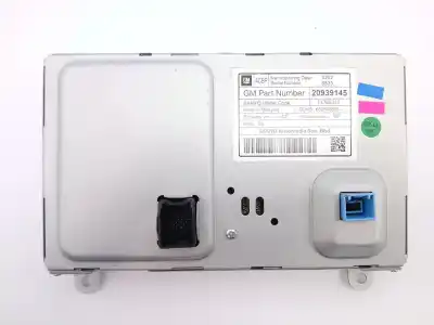 Автозапчастина б/у багатофункційний дисплей для opel zafira tourer c (p12) 2.0 cdti (75) посилання на oem iam 20939145   Автозапчастина б/у багатофункційний дисплей для opel zafira tourer c (p12) 2.0 cdti (75) посилання на oem iam 20939145