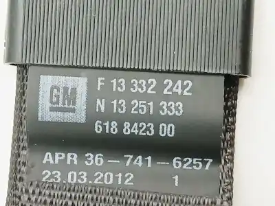 Second-hand car spare part rear left seat belt for opel zafira tourer c (p12) 2.0 cdti (75) oem iam references 13332242 13251333 