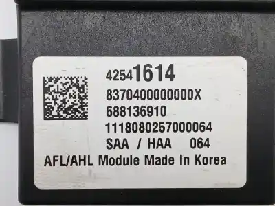 Peça sobressalente para automóvel em segunda mão módulo eletrônico por opel mokka / mokka x (j13) 1.4 (_76) referências oem iam 42541614  