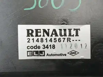Peça sobressalente para automóvel em segunda mão termoventilador elétrico por dacia duster (hs_) 1.6 16v referências oem iam 214814567r 5yy0548 