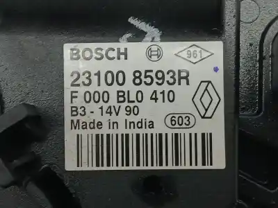 Автозапчастина б/у генератор для renault captur i (j5_, h5_) 0.9 tce 90 посилання на oem iam 231008593r f000bl0410 