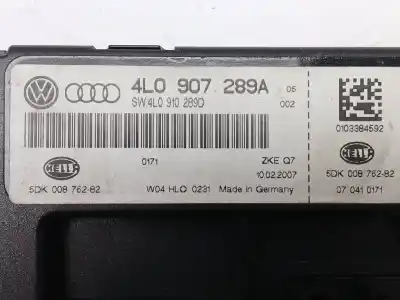 Автозапчастина б/у електронний модуль для audi q7 (4lb) 3.0 tdi quattro посилання на oem iam 4l0907289a 4l0910289d 