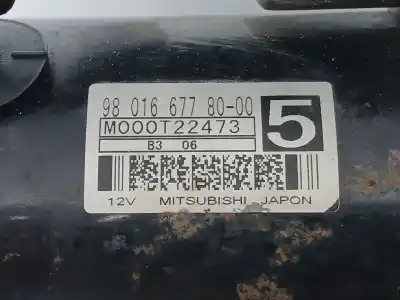 Peça sobressalente para automóvel em segunda mão motor de arranque por citroen c3 collection referências oem iam 9801667780 moot22473 