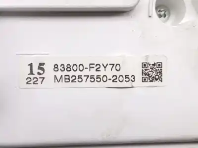 Peça sobressalente para automóvel em segunda mão quadrante por toyota corolla fastback (_e21_) 1.8 hybrid (zwe211) referências oem iam 83800f2y70 mb2575502053 