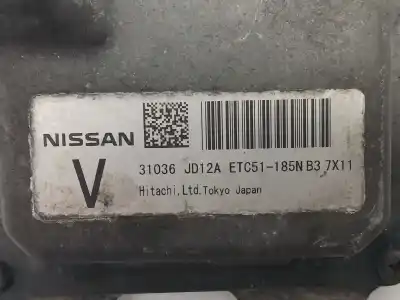 Pezzo di ricambio per auto di seconda mano centralina cambio automatico per nissan qashqai / qashqai +2 i (j10, nj10, jj10e) 2.0 a las 4 ruedas riferimenti oem iam 31036jd12a  